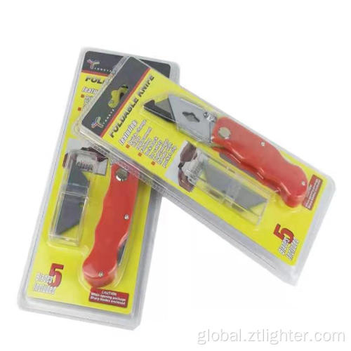 Utility Art Folding Knife Cutter Blade Utility Art Folding Knife Cutter Blade Wholesale Price Factory